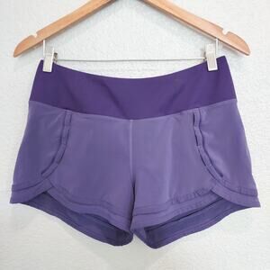 🔴3/$20 Athlarel Purple Running Shorts w/Lining Size M